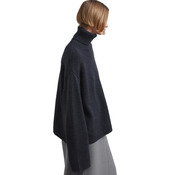The Frankie Shop Rhea Trapeze Turtleneck