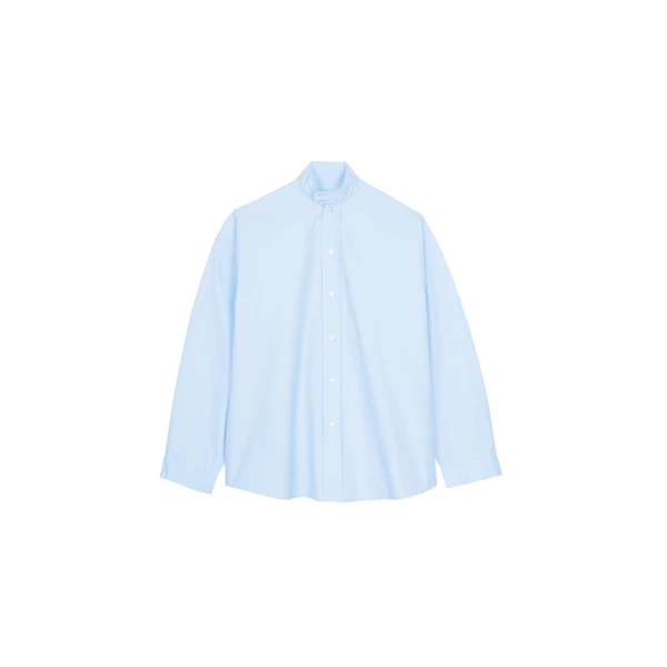 Riken Oversized Shirt in Sky Blue
