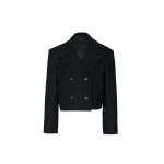 The Frankie Shop Roel Cropped Peacoat