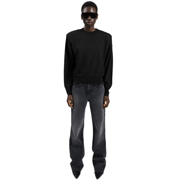 The Frankie Shop Rue Padded High Neck Sweater
