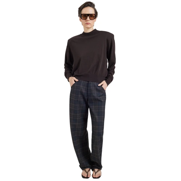 The Frankie Shop Rue Padded High Neck Sweater