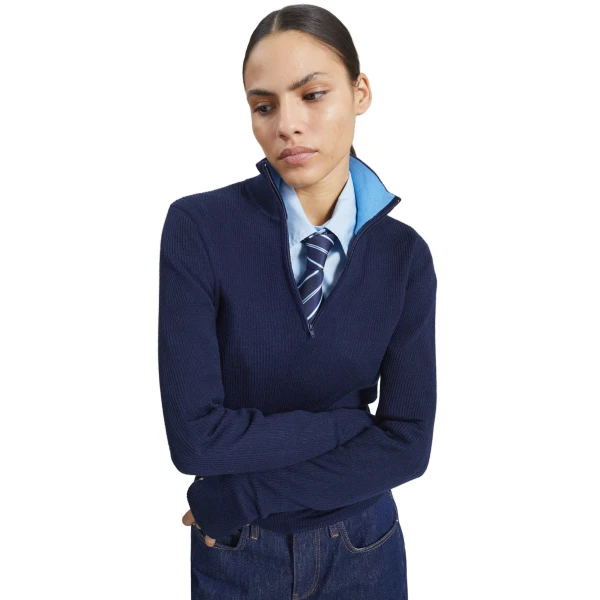 dark navy/light blue knitwear