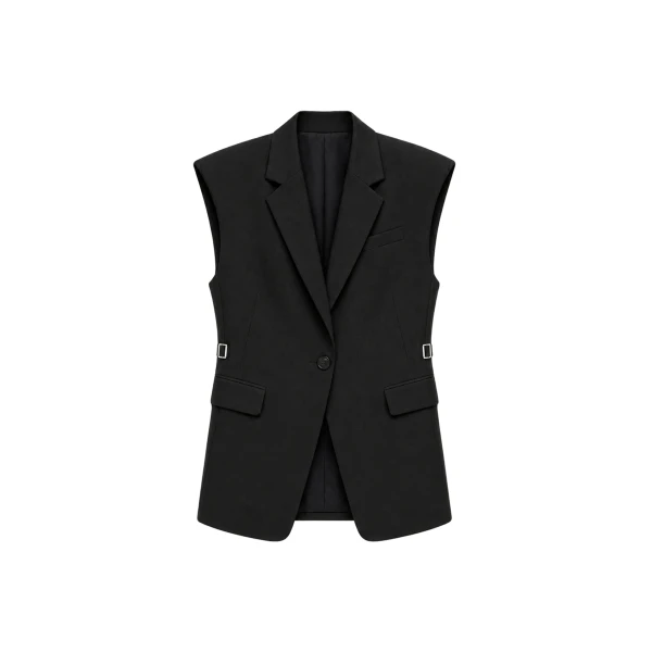 Sedon Vest in Black
