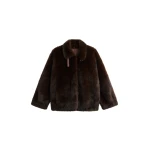 The Frankie Shop Senja Faux Fur Jacket