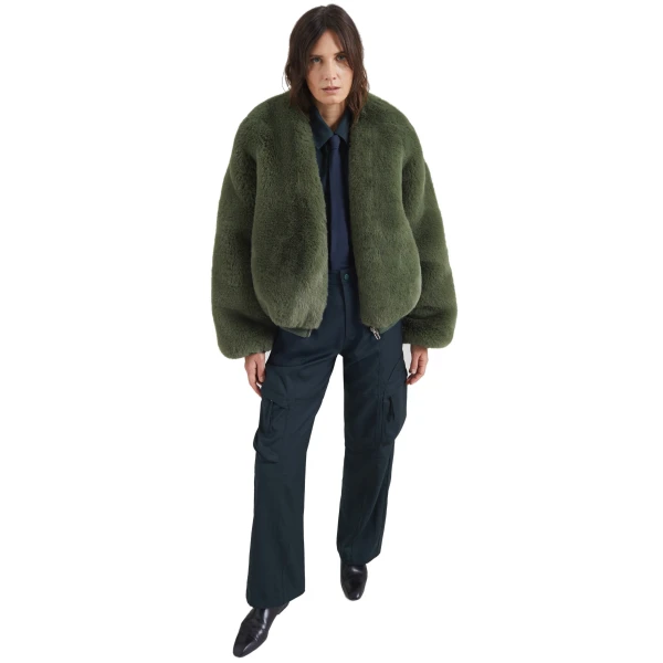 moss green jackets