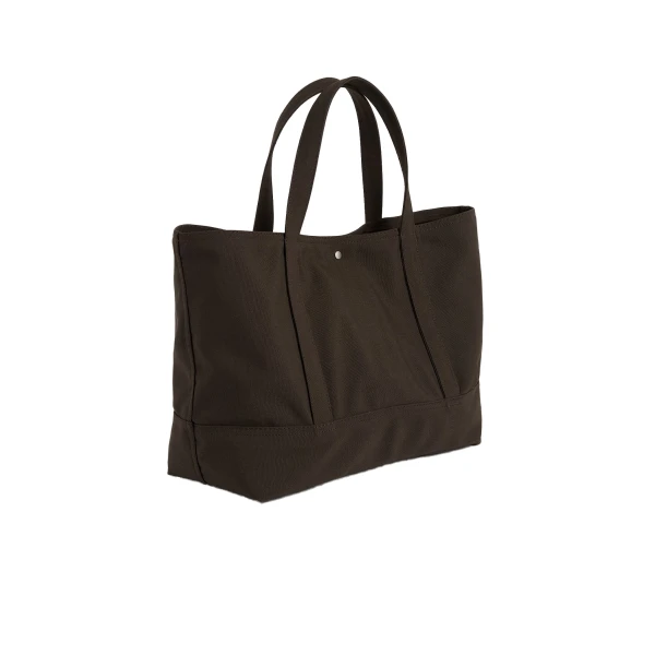 Beach tote in Dark brown - Image 4