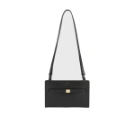 Toteme Belted leather crossbody in Black