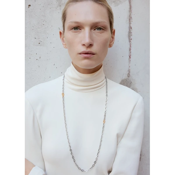 Bi-color chain in Silver / Gold - Image 2