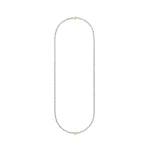 Toteme Bi-color chain in Silver / Gold