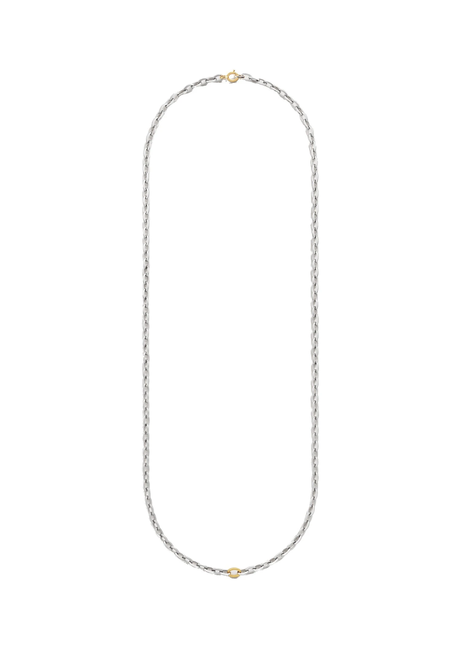 Bi-color chain in Silver / Gold