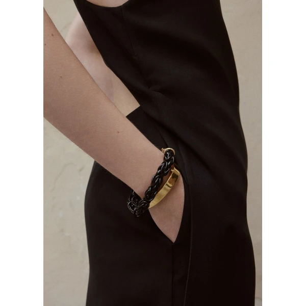 Byzantine bracelet in Black / Gold - Image 2