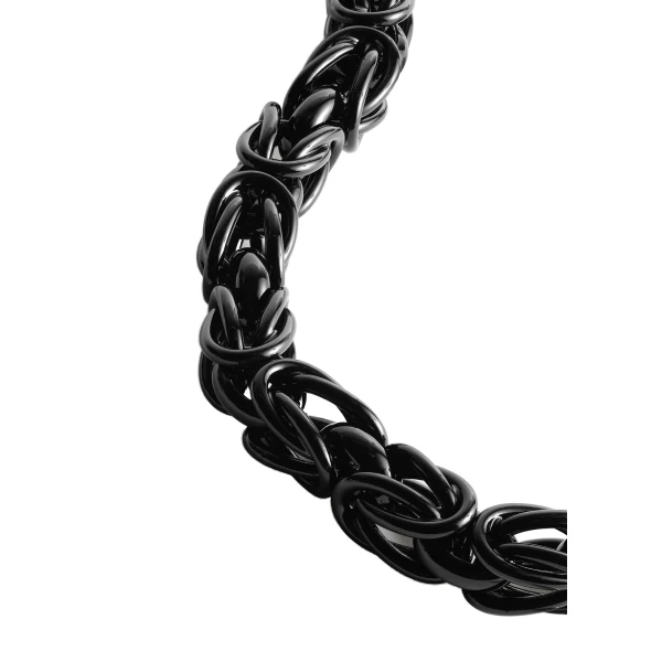 Byzantine bracelet in Black / Gold - Image 5