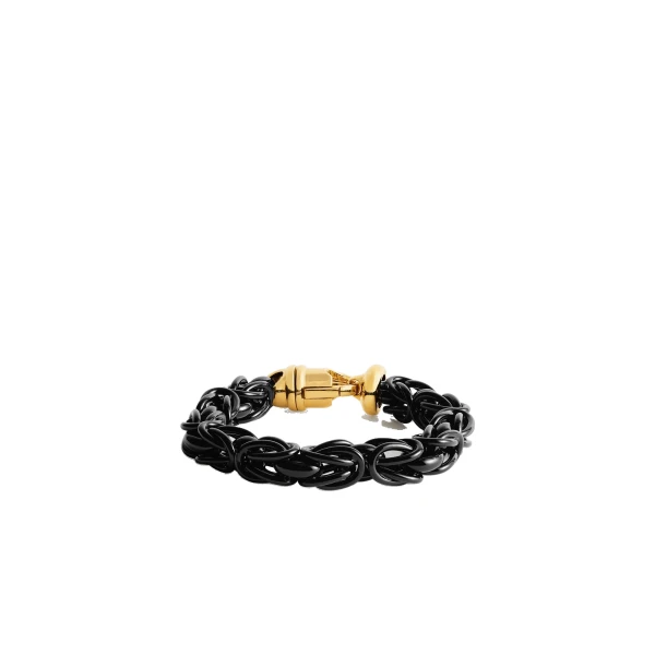 Byzantine bracelet in Black / Gold - Image 6