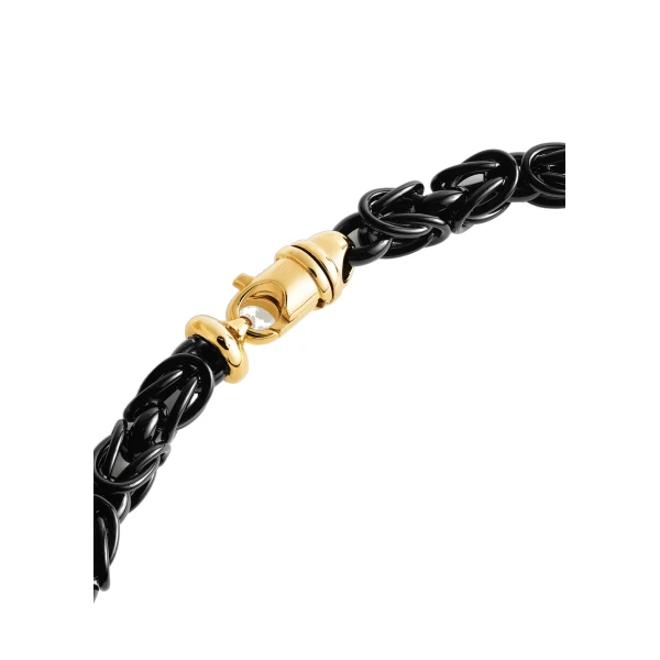 Byzantine collar in Black / Gold - Image 4