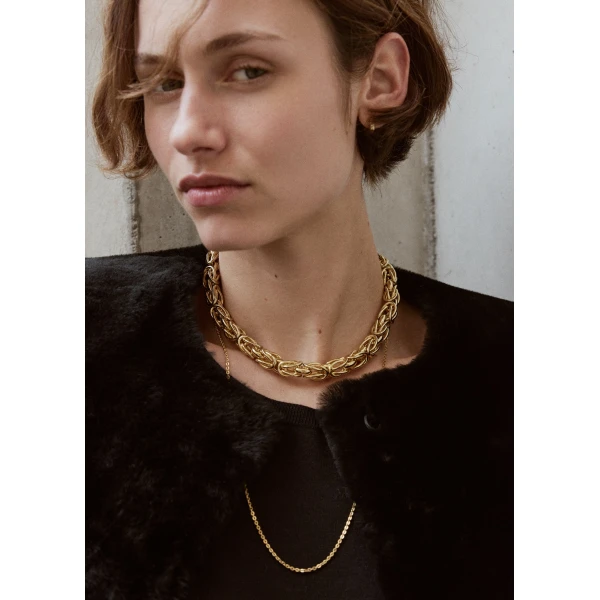 Byzantine collar in Gold - Image 2