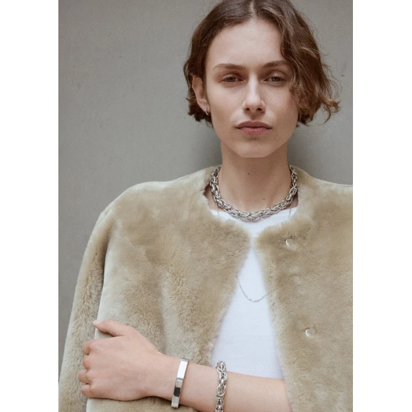 Byzantine collar in Silver - Image 3