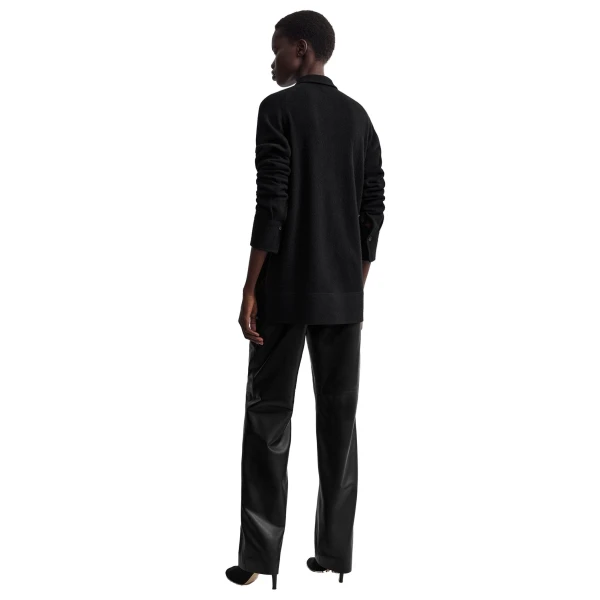 Toteme Cashmere shirt in Black, view 4