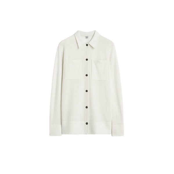 Toteme Cashmere shirt in White