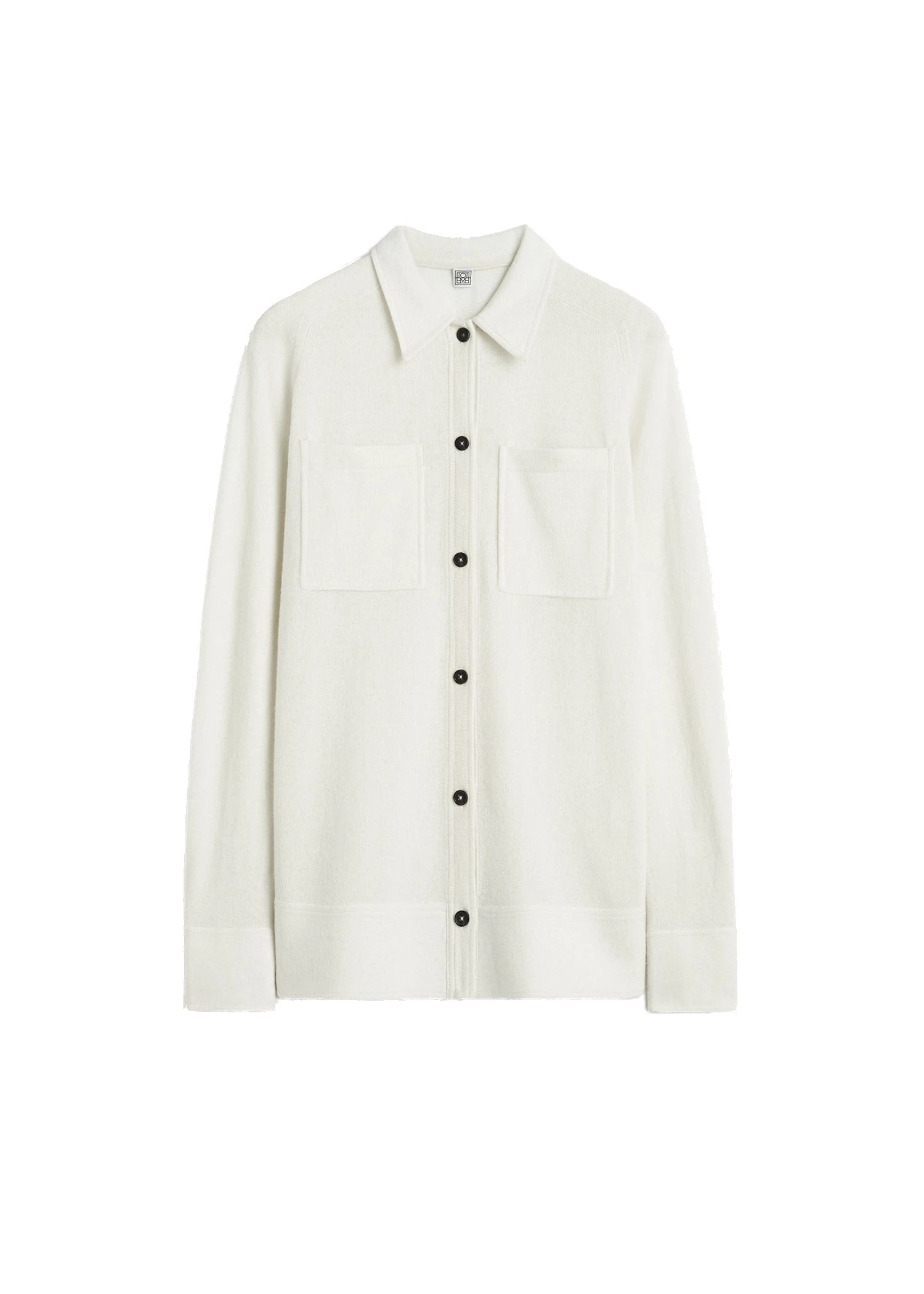 Toteme-Cashmere-shirt-in-White-white Toteme Cashmere shirt in White