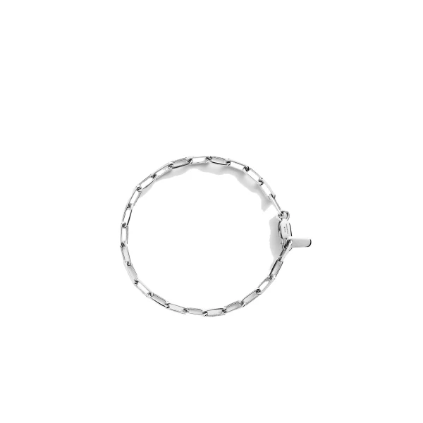Chain bracelet 18kt in White gold