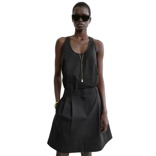 Toteme Chino skirt in Black, view 5