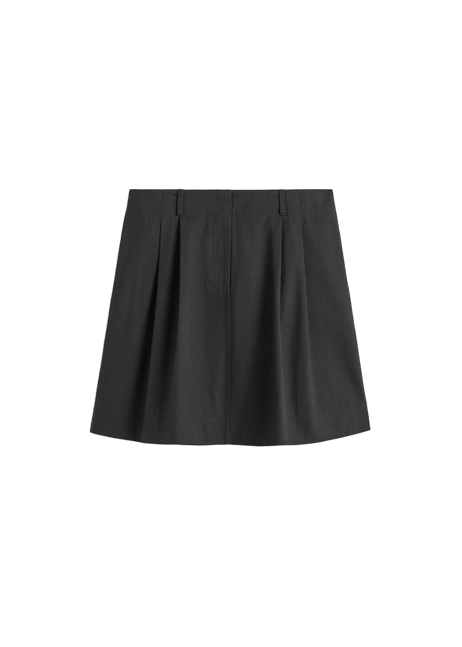 Toteme-Chino-skirt-in-Black-white Toteme Chino skirt in Black