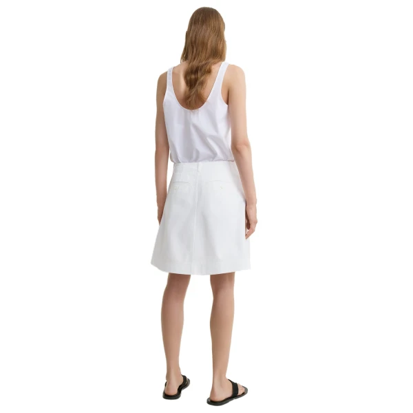 Toteme Chino skirt in White, view 4