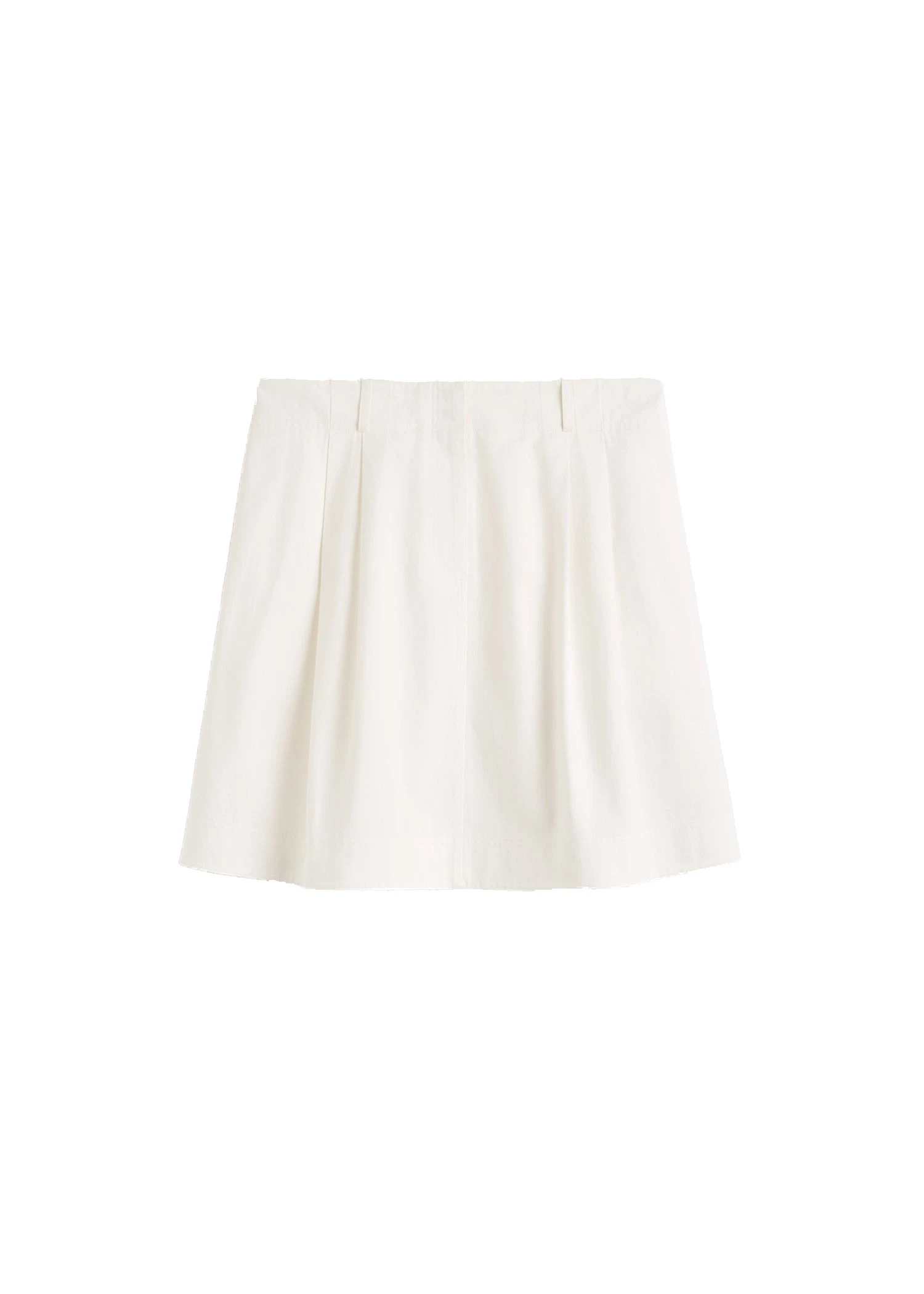 Toteme-Chino-skirt-in-White-white Toteme Chino skirt in White