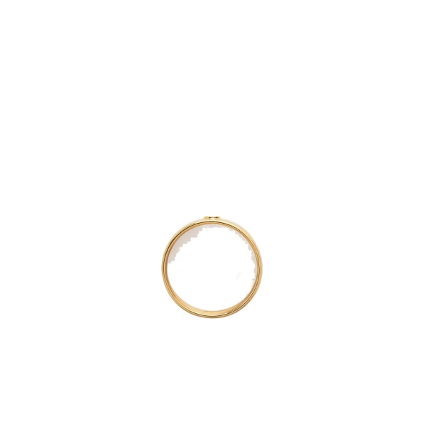 Cigar diamond midi ring 18kt in Gold - Image 4