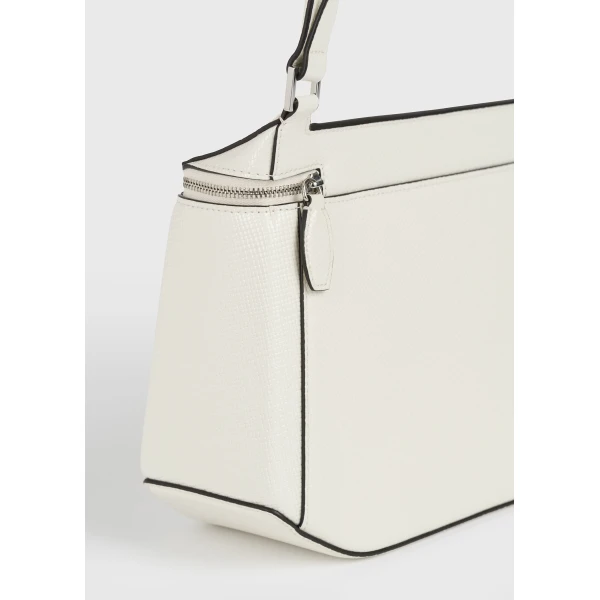 Clip palmellato-patent shoulder in Off-white - Image 5