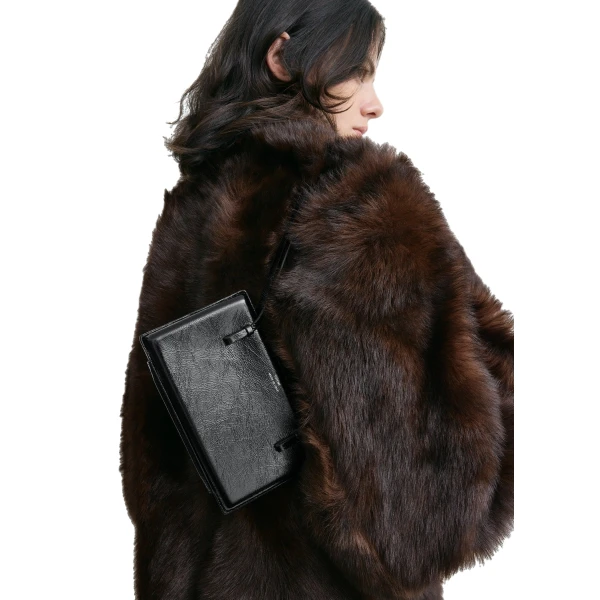 Cocktail naplack bag in Black - Image 2