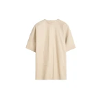 Toteme Cocoon leather top in Stone