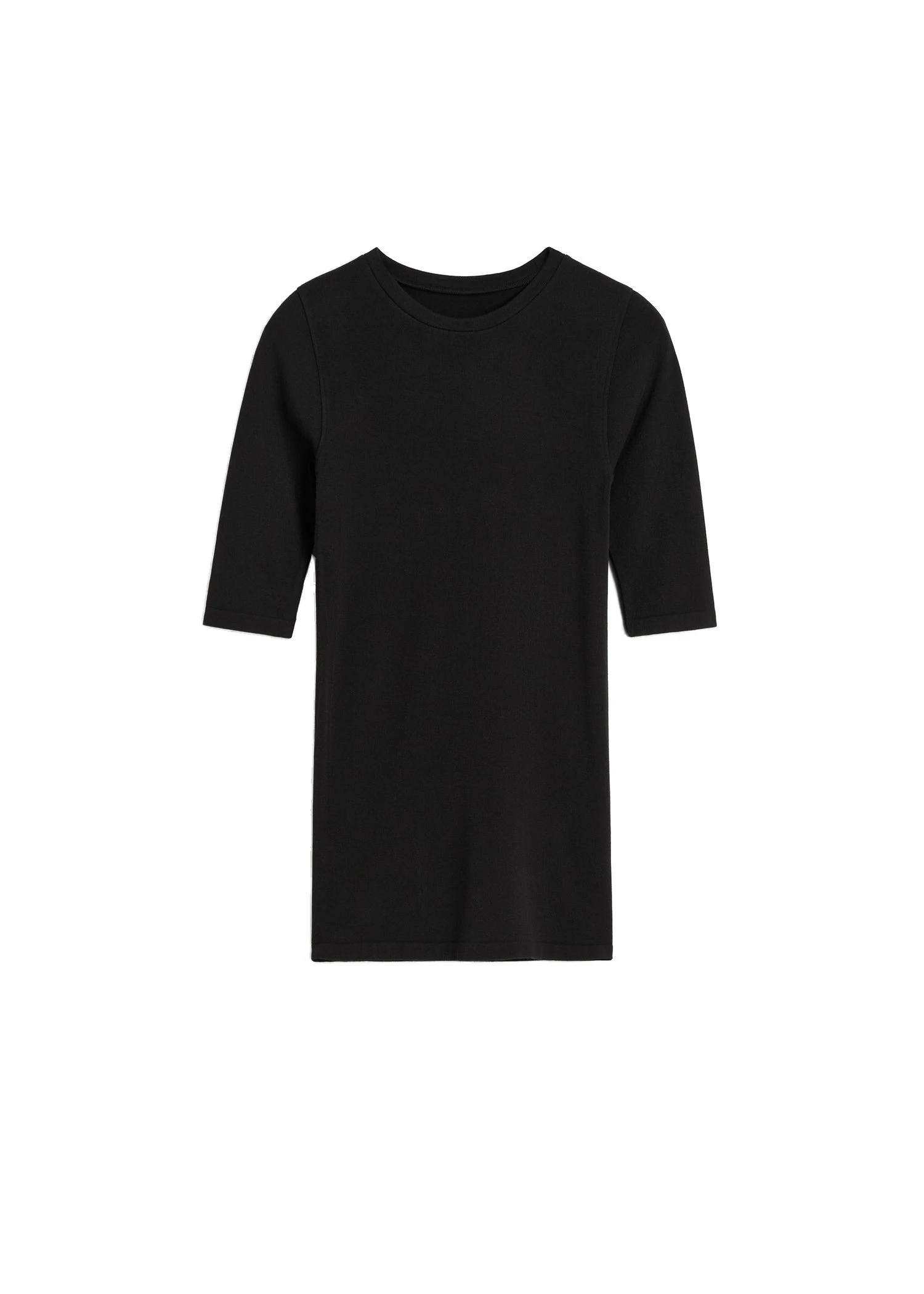 Toteme-Compact-jersey-top-in-Black-white Toteme Compact jersey top in Black