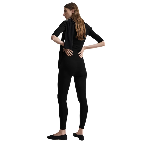 Toteme Compact leggings in Black, view 4