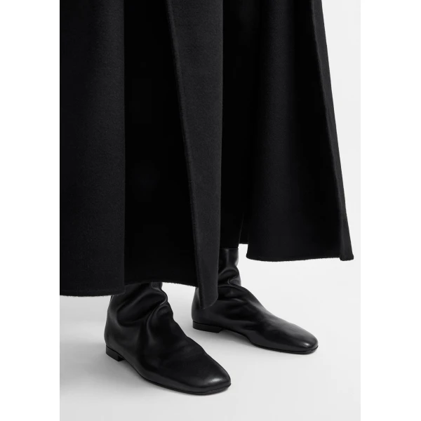 Contour nappa boots in Black - Image 3