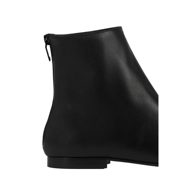 Contour nappa boots in Black - Image 6