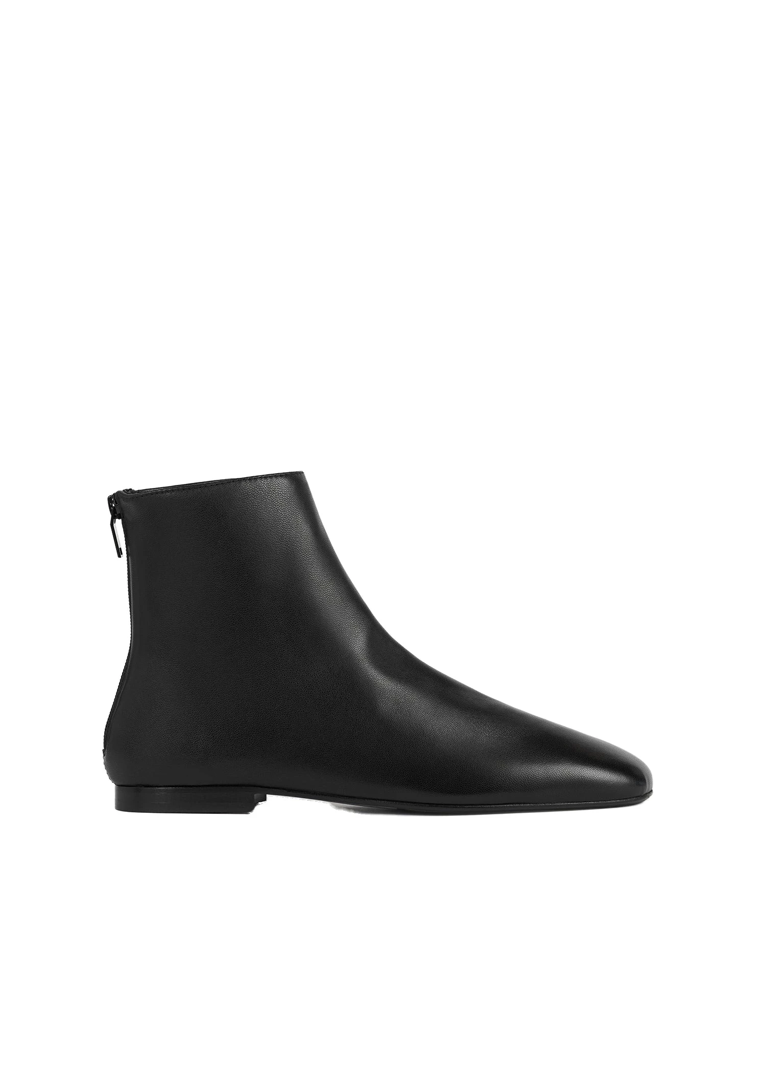 Contour nappa boots in Black