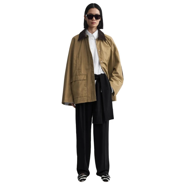 Toteme Country jacket in Desert, view 2
