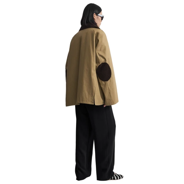 Toteme Country jacket in Desert, view 4