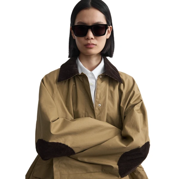 Toteme Country jacket in Desert, view 5