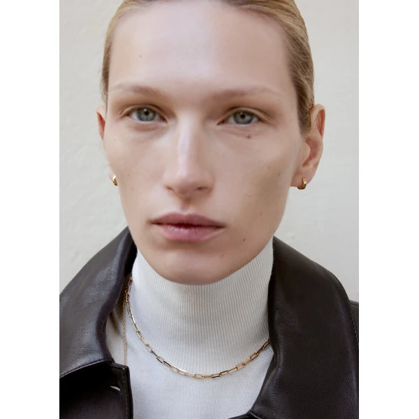 Crew-neck chain 18kt in Gold - Image 2