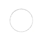 Toteme Crew-neck chain 18kt in White gold