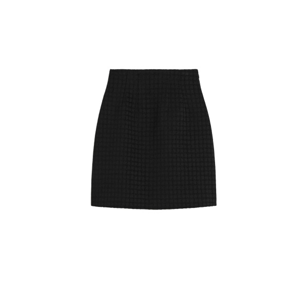 Toteme Curved skirt in Black
