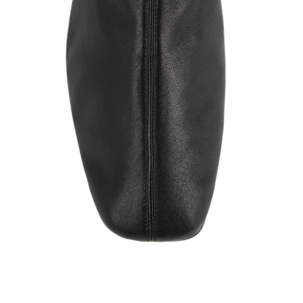 Day nappa knee-high boots in Black - Image 6