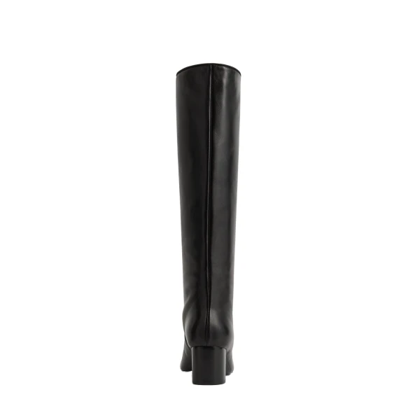 Downtown nappa knee-high boots in Black - Image 4