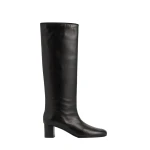 Toteme Downtown nappa knee-high boots in Black