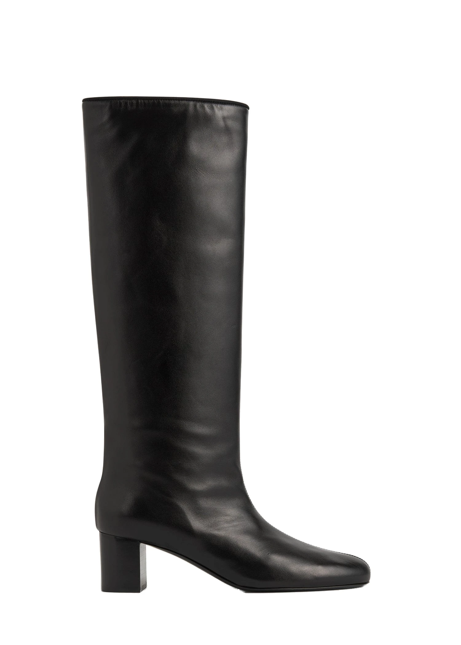 Downtown nappa knee-high boots in Black