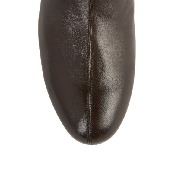 Downtown nappa knee-high boots in Brown - Image 6