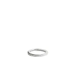 Toteme Eternity diamond midi ring 18kt in White gold