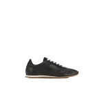 Toteme Flex nappa sneakers in Black